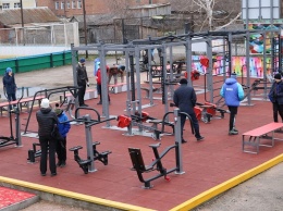 На Алтае открылась первая спортплощадка в рамках федерального проекта «Спорт - норма жизни»
