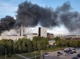 В Белгородской области на крупном заводе по производству майонеза загорелся цех