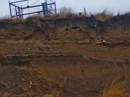 Река Алей размыла старинное кладбище в Алтайском крае