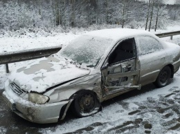 Зимняя дорога: первые аварии на трассах Карелии
