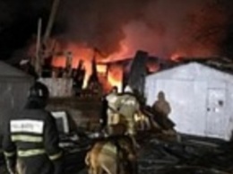 Погибли животные: В Екатеринбурге ночью сгорела конюшня