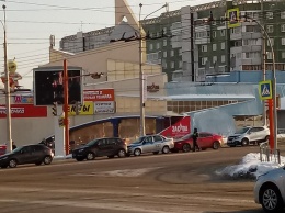 Тройное ДТП с участием автомобиля ГИБДД произошло в Кемерове