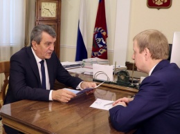 Полпред президента в СФО Сергей Меняйло начал работу в Барнауле