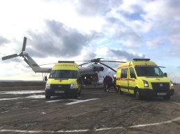 Вертолет санавиации за день доставил в Белгород трех экстренных пациентов