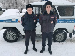 В Беломорске полицейские спасли мужчину от страшной смерти