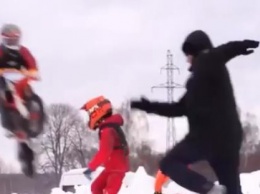 Появилось видео с места происшествия на мотокроссе в Обнинске (видео)
