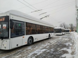 Четыре новых троллейбуса «Горожанин» вышли в Чебоксарах на три маршрута
