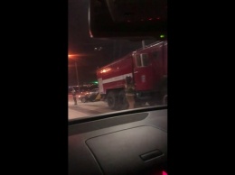 Такси попало в ДТП на мосту через Томь в Кемерове