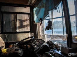 Пассажирский автобус сорвался в горный обрыв в Чечне