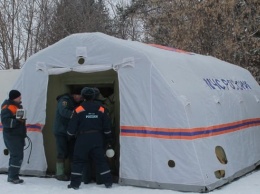 Алтайские спасатели провели учебную тренировку по подготовке к паводку