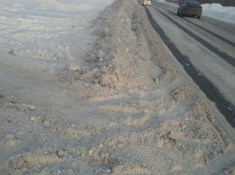 Кузбассовец возмутился некачественной уборке магистралей от снега