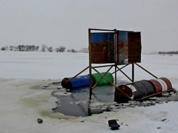 Уникальную аэрационную установку соорудили на озере Приятельское