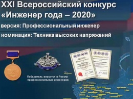 Белгородские энергетики стали победителями всероссийского конкурса «Инженер года-2020»