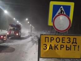 Дорожники перекрыли еще одну трассу в Алтайском крае