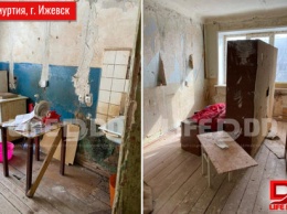 Семья с детьми из Ижевска показала "ужасающие" условия в предоставляемом властями жилье