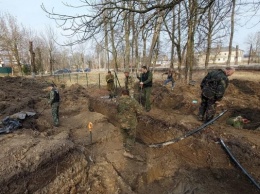 В Нивенском нашли останки 25 человек, предположительно советских воинов (фото)