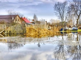 Вода покидает подтопленные территории Калужской области