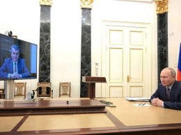 Путин освободил полпреда в СФО Меняйло от занимаемой должности