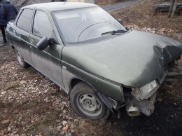 Юный кузбассовец случайно разбил угнанную машину