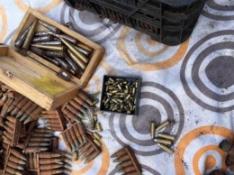 Гранаты, патроны, снаряды: у жителя Светлого нашли склад боеприпасов времен ВОВ (видео)