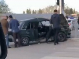 В Симферополе на перекрестке столкнулись две легковушки: пострадала женщина, - ФОТО, ВИДЕО