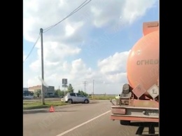 Кузбасская автомобилистка устроила тройное ДТП на Кемеровской улице