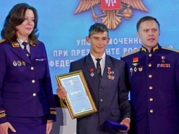 В Москве наградили школьника из Алтайского края