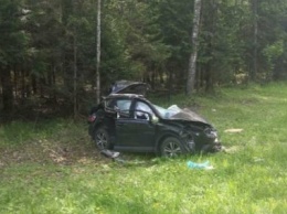 В столкновении с лесовозом на трассе «Кола» погибли две женщины и маленький ребенок