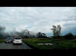 Очевидцы сообщили о взрыве угольного отвала в Иркутской области