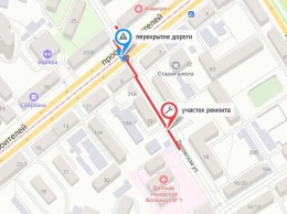Участок проспекта Строителей в Барнауле перекроют из-за замены теплосети