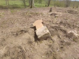 Под Озерском нашли памятник-крест 21 неизвестному русскому солдату (фото)