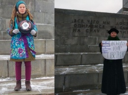 В Екатеринбурге девушки со сковородками выступили против закона о домашнем насилии