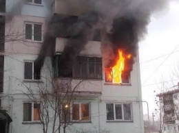Житель Бийска погиб в пожаре во время попыток спасателей преодолеть городские сугробы