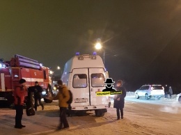 В Барнауле утром 11 декабря столкнулись три автомобиля