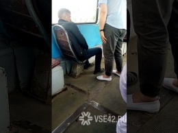 Нетрезвый пассажир-нарушитель задержал в Кемерове трамвай