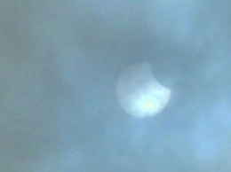 Появилось фото солнечного затмения в Калуге