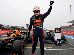 Макс Ферстаппен выиграл поул на Гран-при Франции 2021