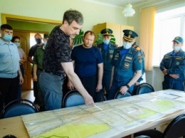 Василий Орлов посетил подтопленные села в Магдагачинском и Шимановском районах