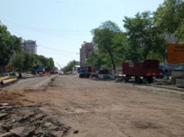 Паводок не остановил ремонт магистралей в Благовещенске
