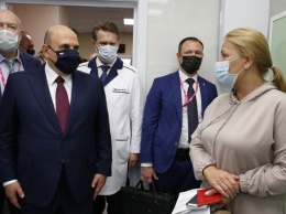 Михаил Мишустин посетил поликлинику центральной городской клинической больницы №1 Екатеринбурга