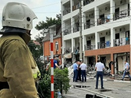 Один человек погиб и пятеро пострадали при взрыве газа в гостинице в Геленджике