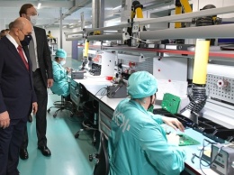 Михаил Мишустин посетил Промышленный технопарк «КСК» в Твери