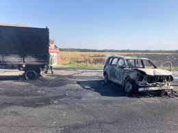 Жители Алтайского края пострадали в «огненной» аварии с перекинувшимся на поля пламенем