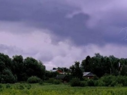 В Калужской области ожидается гроза