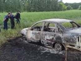 Видео с места, где нашли автомобиль и тело полицейского, опубликовал СК Алтайского края