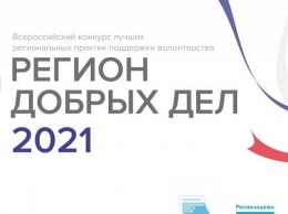 Кубань вошла в число победителей Всероссийского конкурса «Регион добрых дел - 2021»