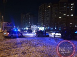Сотрудники ДПС гонялись за пьяным лихачем по микрорайону Благовещенска