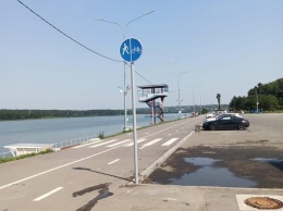 В Калуге ограничили движение велосипедистов на набережной