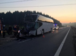 Грузовик и автобус столкнулись во Владимирской области