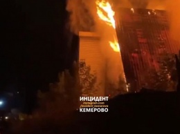 МЧС прокомментировало ночной пожар в кемеровском доме